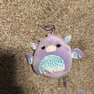 Squishmallows Purple Dragon Stuffed Animal